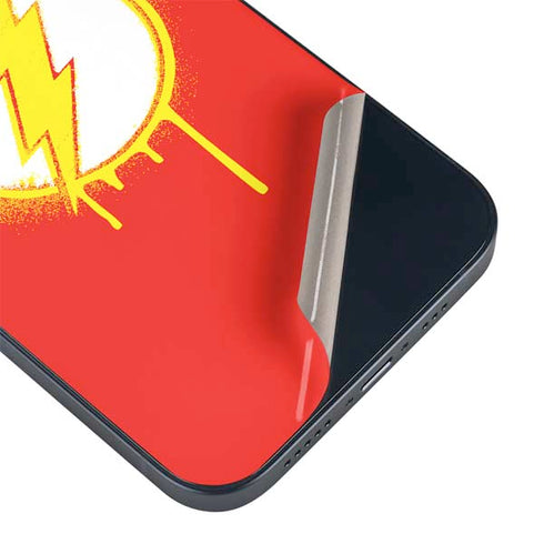 DC Comics The Flash Emblem Drip iPhone 14 Plus Skin